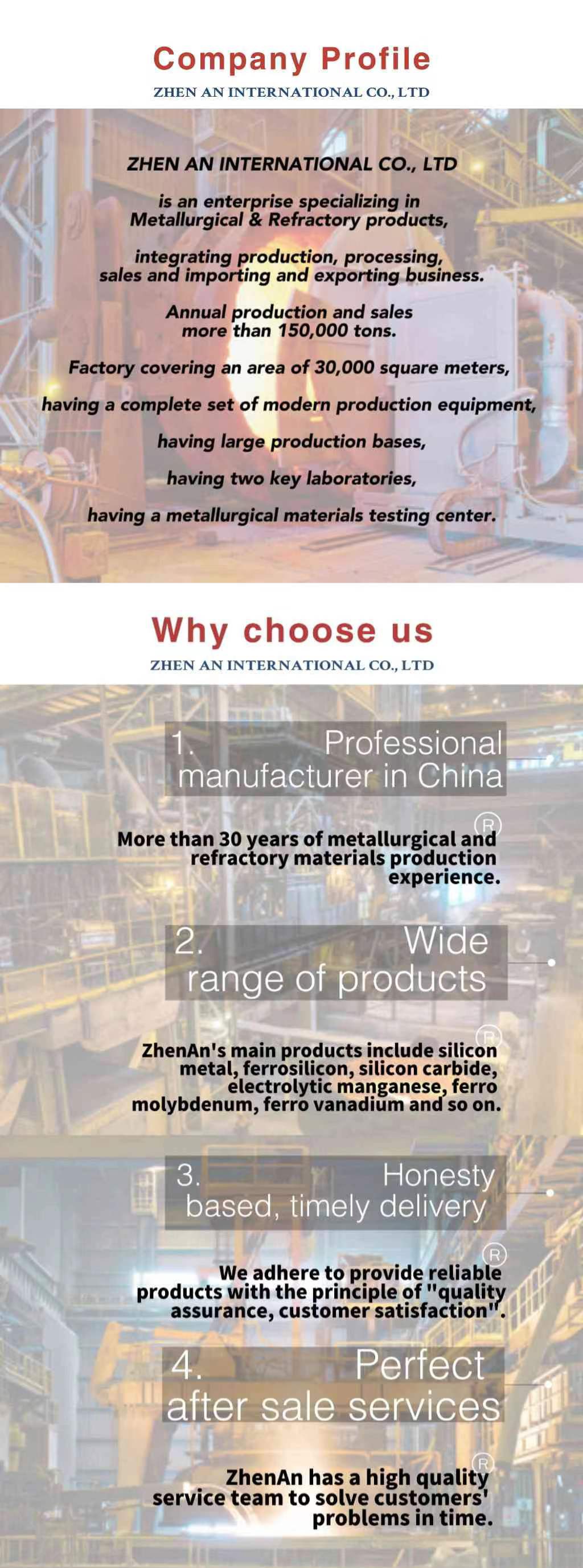 Ferro Silicon Magnesium As Nodulizer For Casting