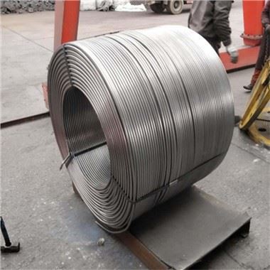 Drut rdzeniowy CaSi o wysokiej czystości z krzemu wapniowego do produkcji stali